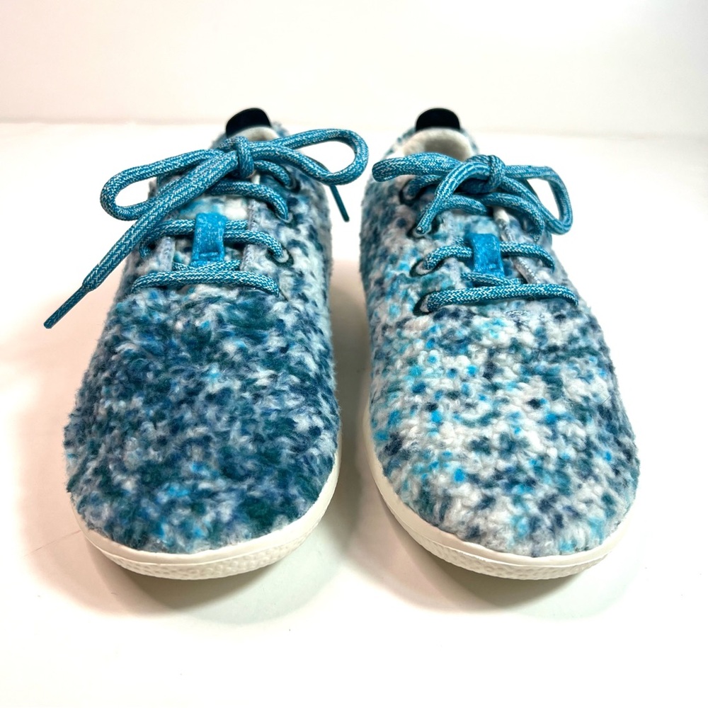 NWOT Allbirds Wool Runner Fluffs Sneakers Thrive Teal/Deep Emerald Size 6 - Picture 6 of 13